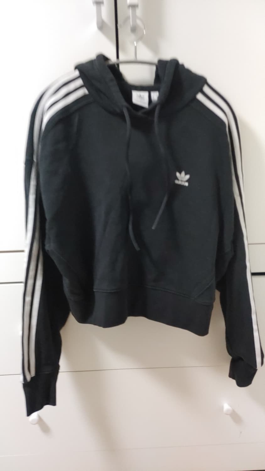 아디다스 크롭 후드티 M 상품이미지2