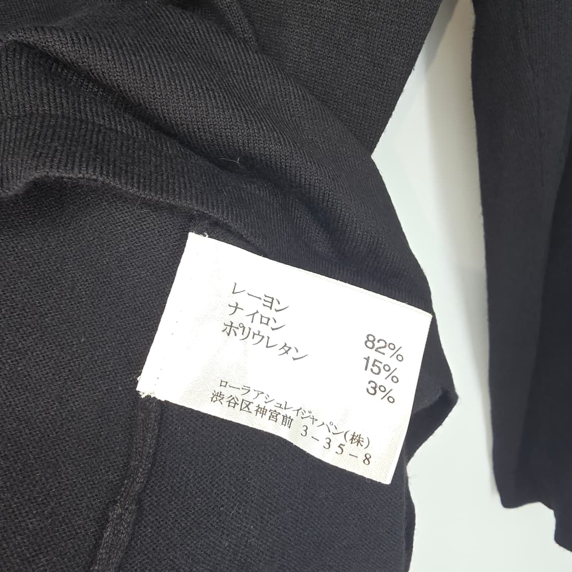 로라애슐리 비즈 장식 니트 블랙 티셔츠 여성 고급 니트 상품이미지8