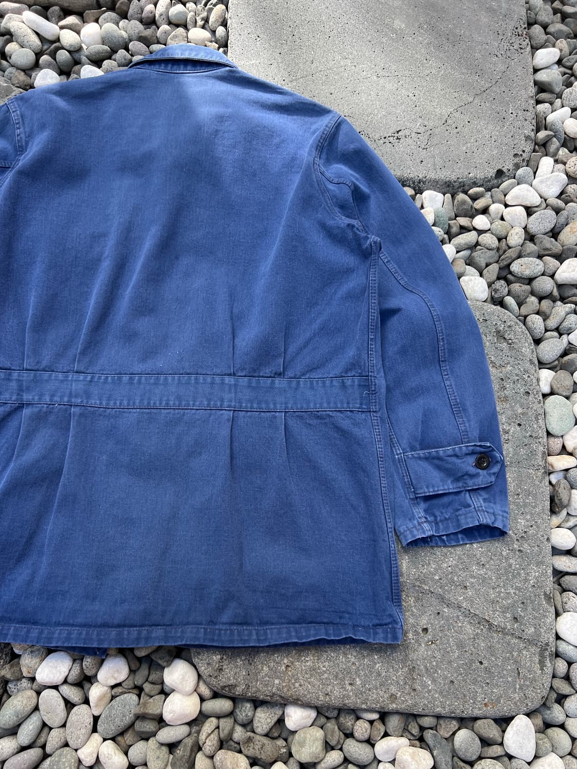 WASHING BLUE OLD VINTAGE BELTED 프렌치워크자켓 상품이미지9