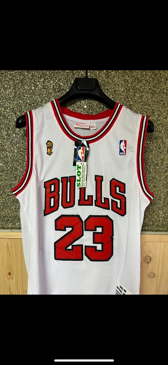(새상품) Mitchell & Ness 시카고 불스 조던/로드먼 져지 상품이미지2