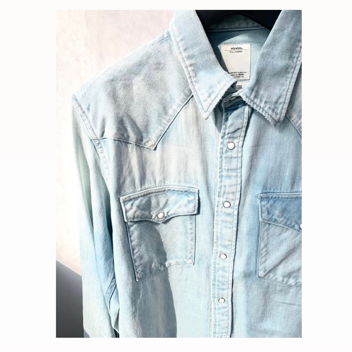 비즈빔 데님 셔츠 1 상품이미지1