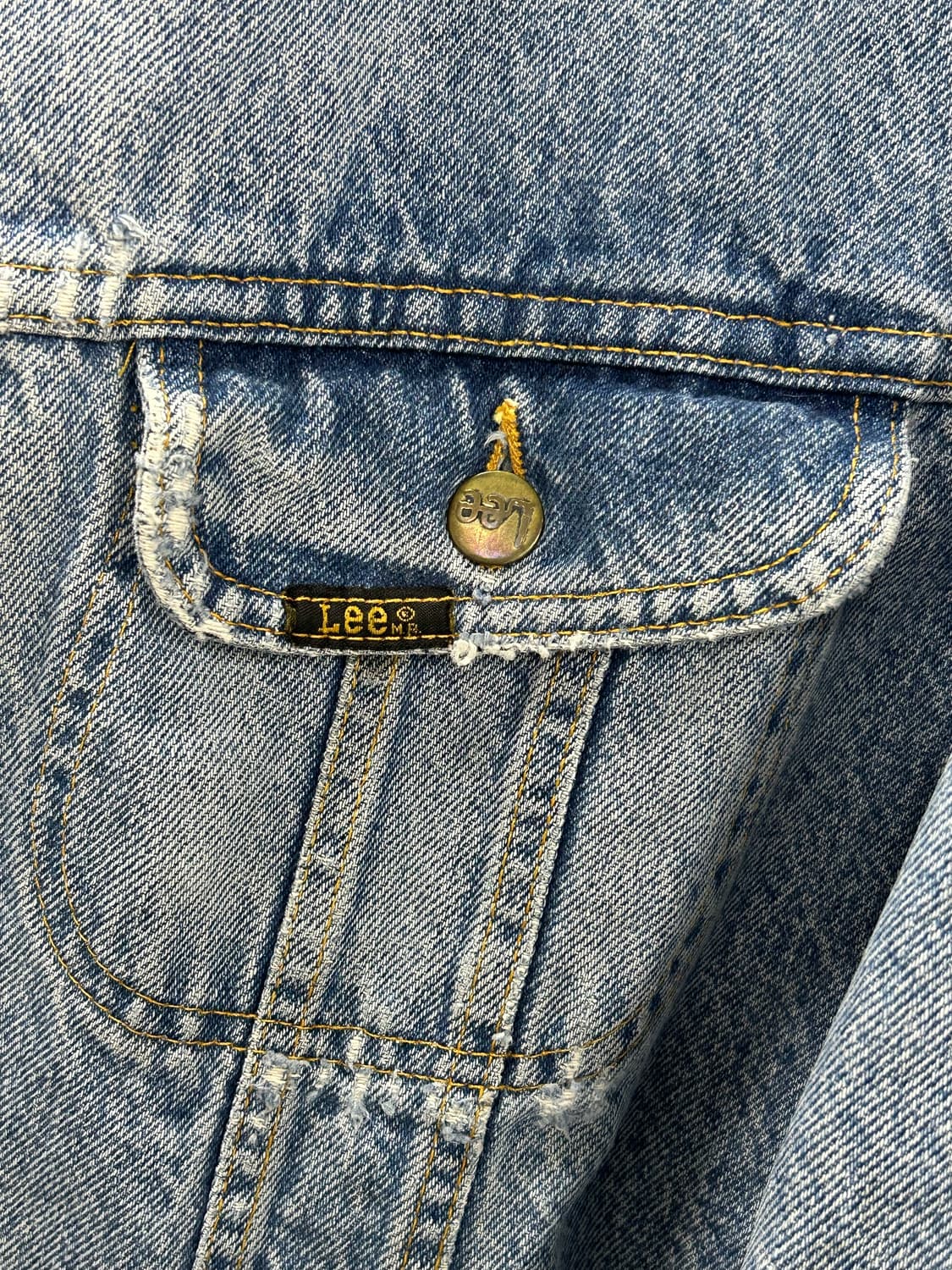 빈티지 Lee 스톰라이더 데님 자켓 상품이미지2