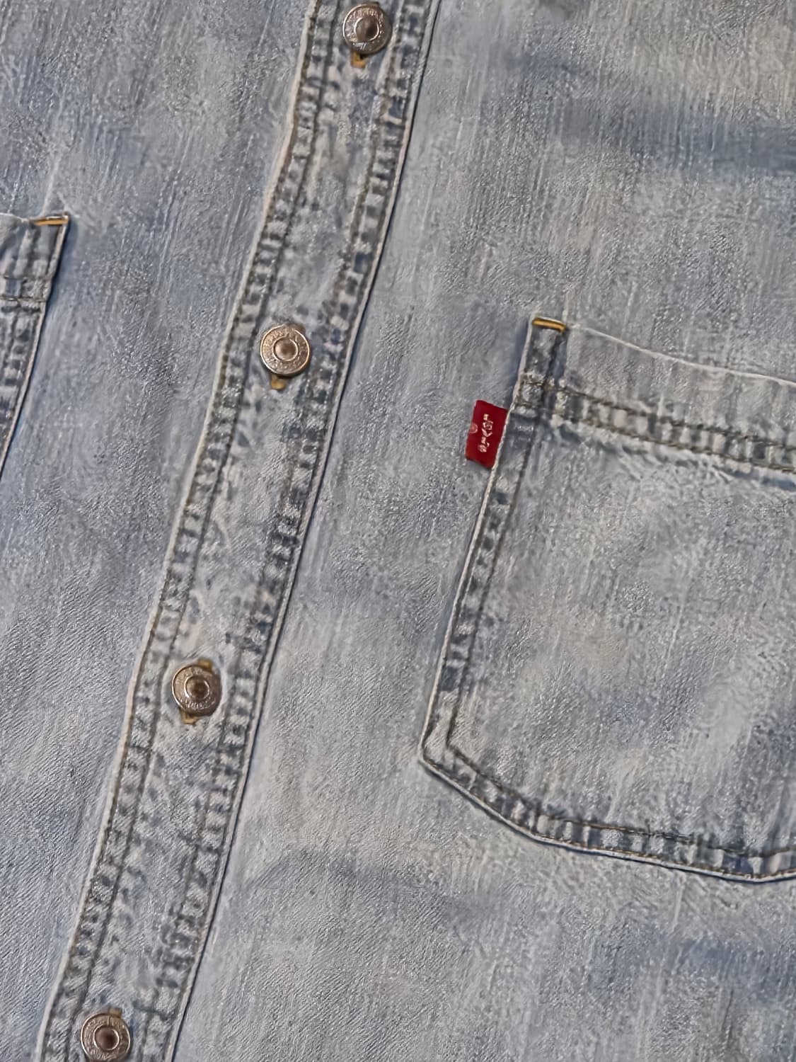Levis 리바이스 연청긴팔셔츠 상품이미지3