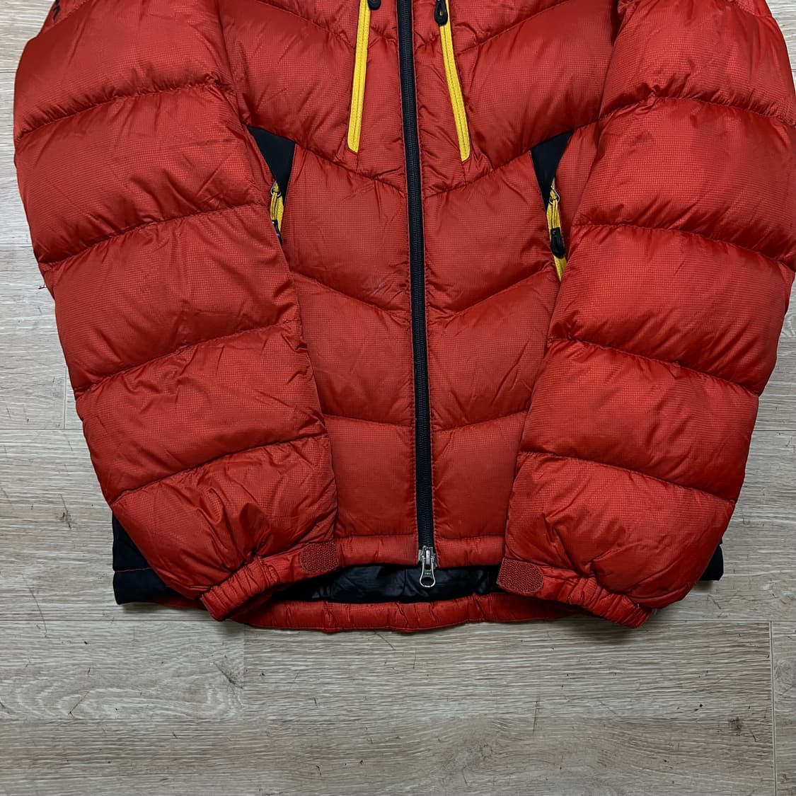 네파 아웃도어 여성 덕다운 패딩 점퍼 [오렌지] XS/85 상품이미지3