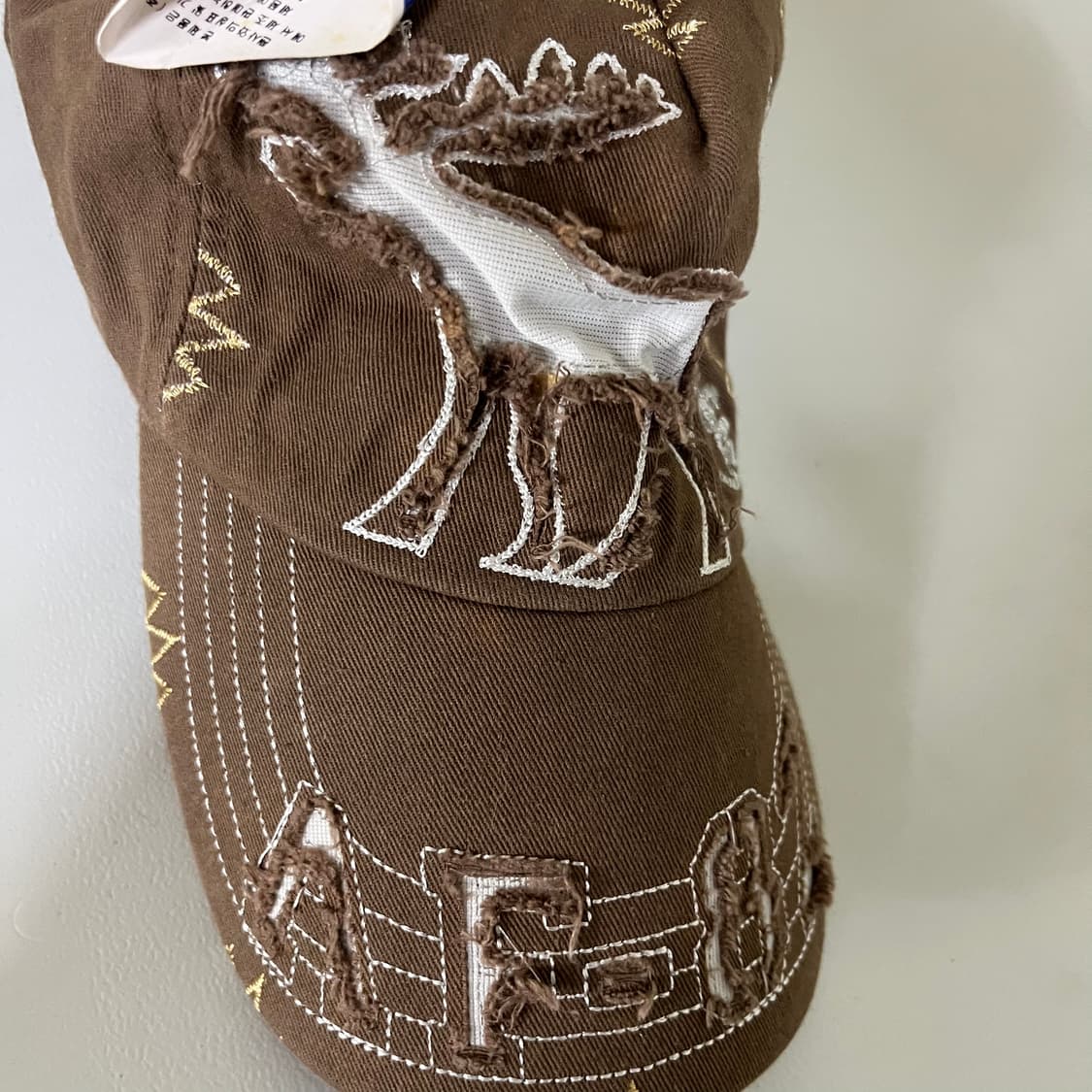 [JPN] 빈티지 그런지 패치 볼캡 (새상품) 상품이미지2