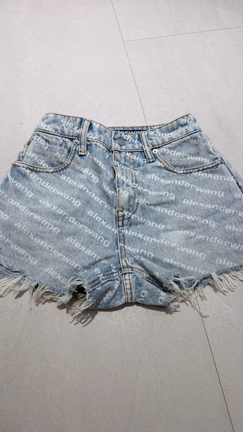 알렉산더왕 바이트 반바지 연청 25 상품이미지1