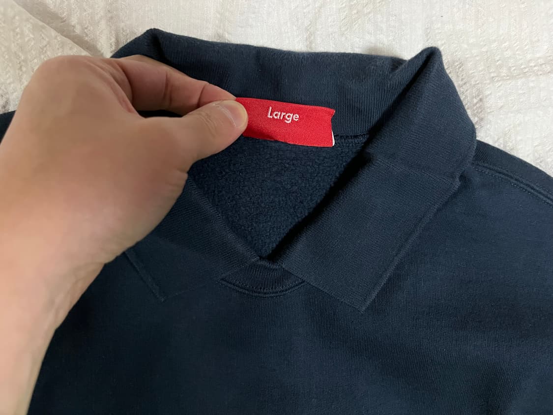 (L)슈프림 폴로 크루넥 스웻셔츠 맨투맨 상품이미지5