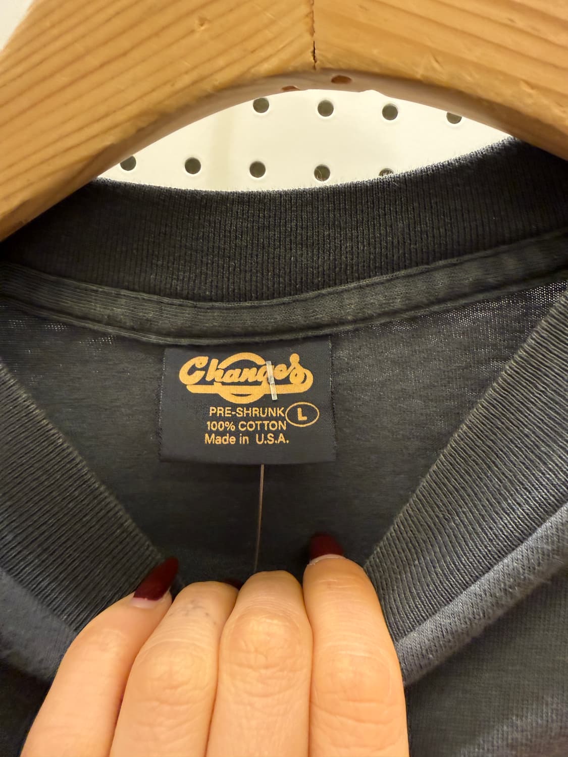 빈티지 너바나 3집 앨범 프린팅 반팔 티셔츠 U1579 상품이미지5