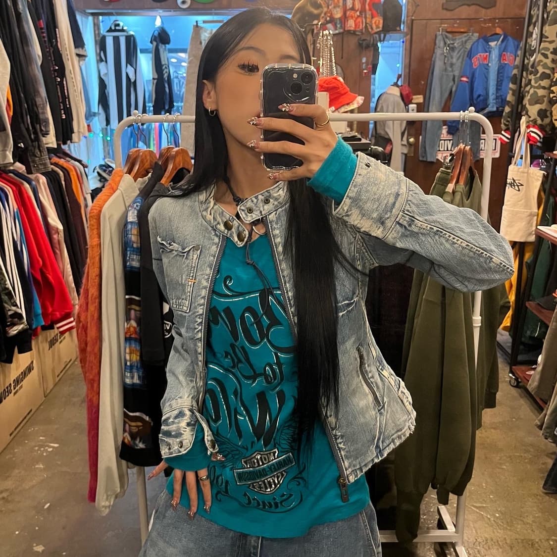 Vintage Y2K Denim Jacket  상품이미지8