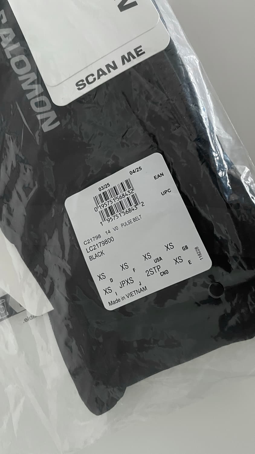salomon 살로몬 남녀공용 러닝벨트 펄스벨트 xs (실물사진 첨부) 상품이미지5
