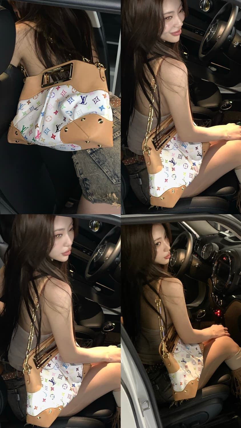 루이비통 무라카미 멀티컬러 쥬디백 상품이미지2