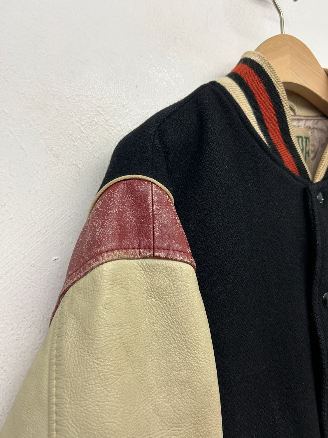 80-90s Mens FLANDRE JPN 빈티지 바시티 자켓 상품이미지4