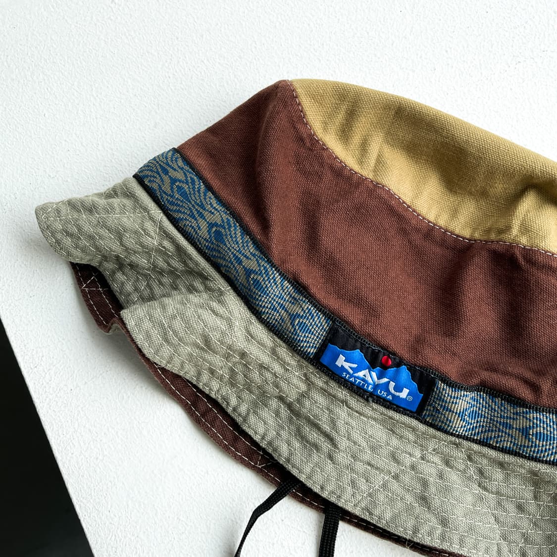 카부 U.S.A 아웃도어 컬러블록 사파리 햇 상품이미지1