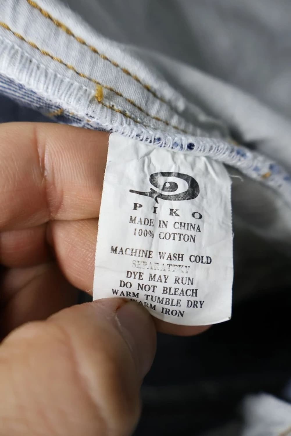 PIKO Y2K Wide Denim Pants 상품이미지10