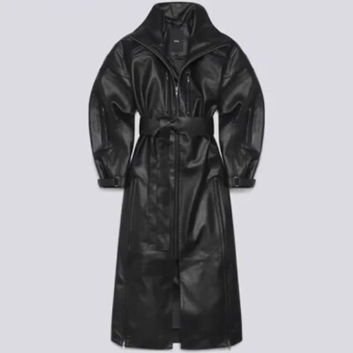 khy by Kylie Jenner Faux Leather Trench 상품이미지5