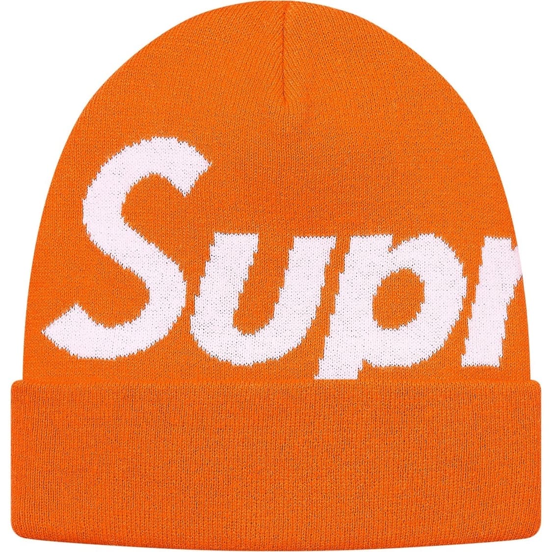 Supreme Big Logo 슈프림 빅로고 비니 모스, 오렌지 상품이미지3