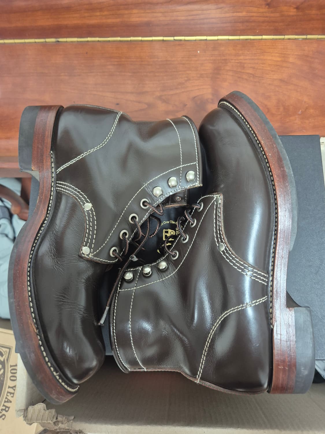 토이즈맥코이 서베이어부츠 브라운 판매합니다. 상품이미지7