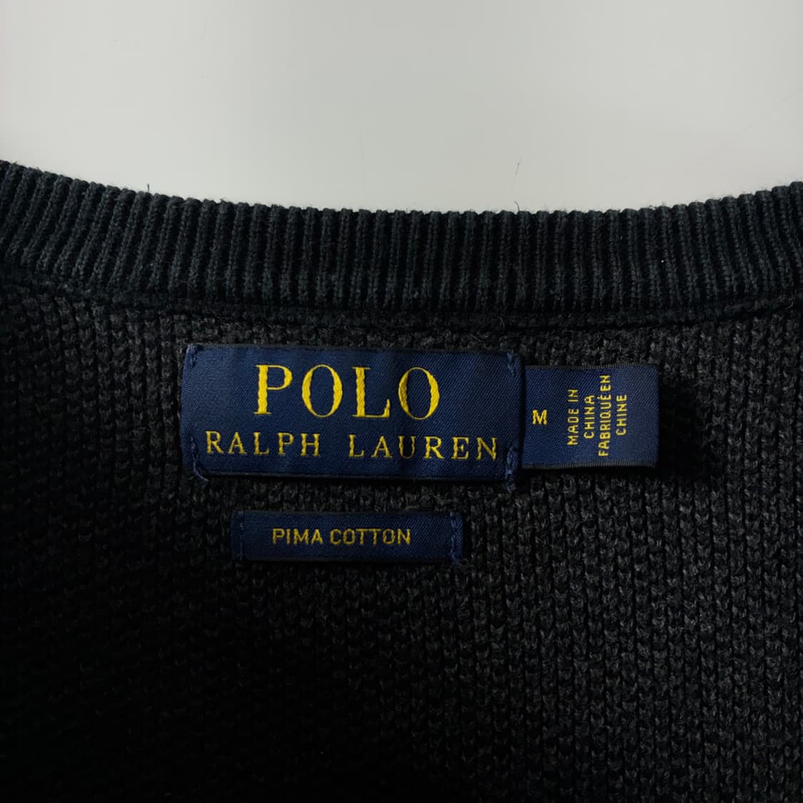 Polo 폴로 랄프로렌 신형 피그먼트 피마코튼 라운드 니트 상품이미지4