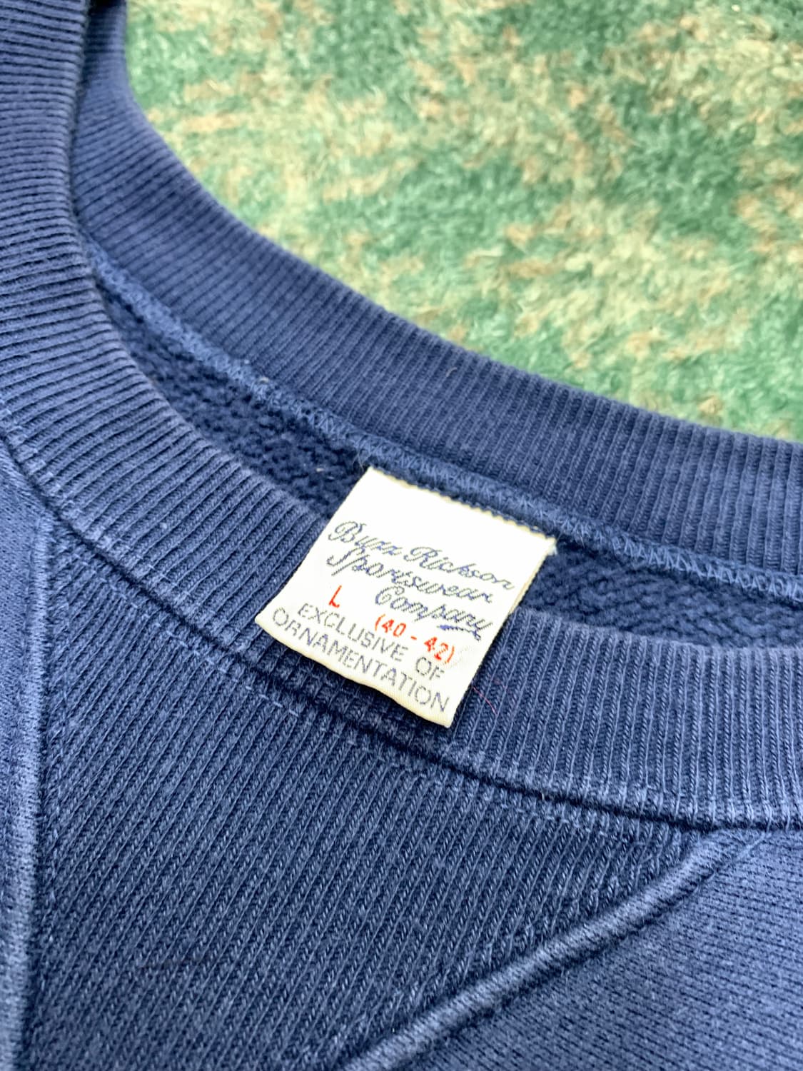 BUZZ RICKSON’S – COAST GUARD SWEATSHIRT 상품이미지5