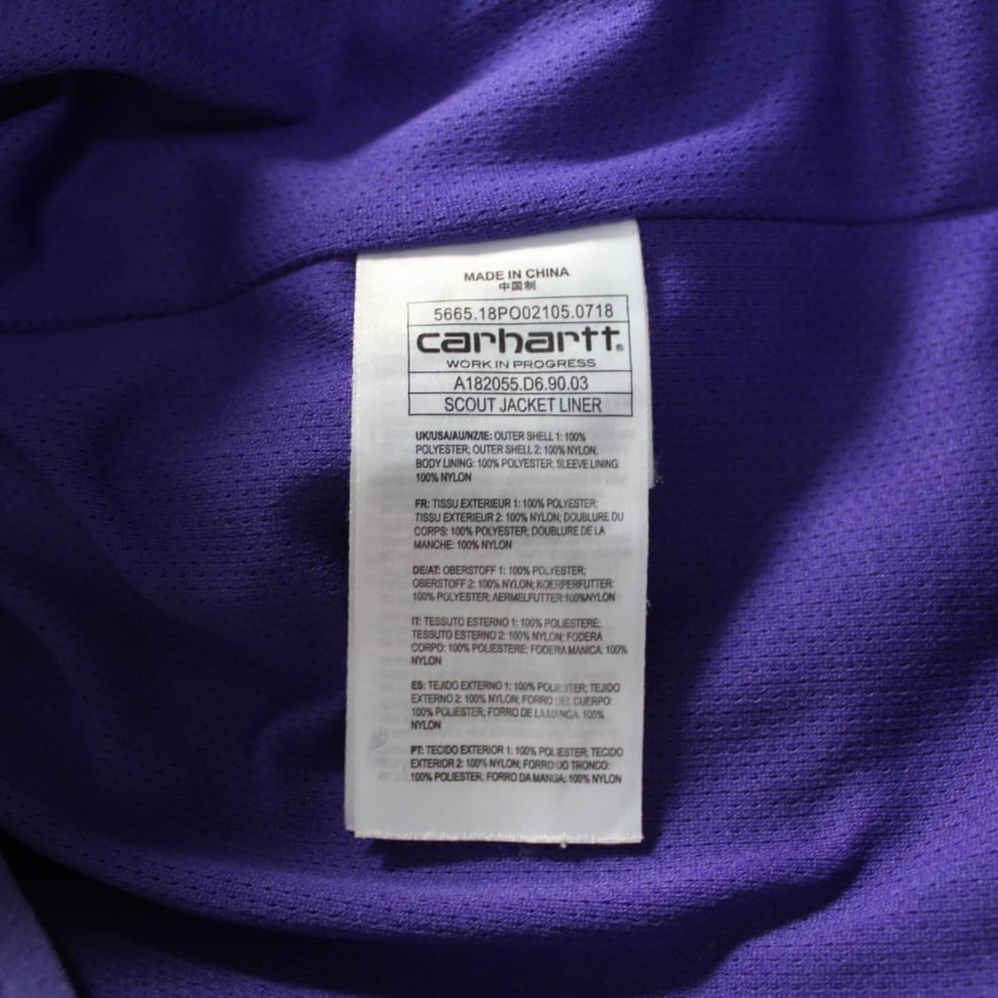 Carhartt WIP 칼하트 스카우트 플리스 후리스 자켓 상품이미지4