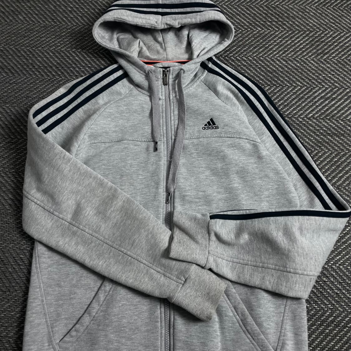 아디다스 사이드라인 스웻 트랙 그레이 후드집업o 3853 상품이미지5