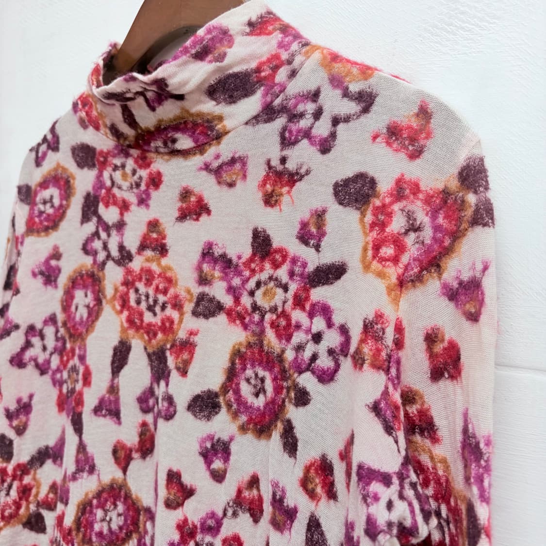 keiko suzuki 레이어드 울 자수 롱 슬리브  상품이미지3