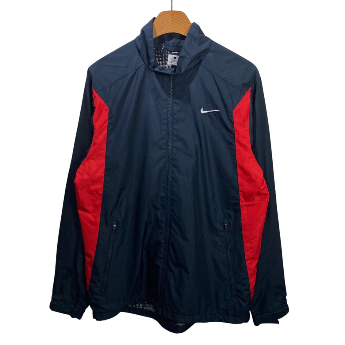나이키 스우시 배색 네이비 바람막이 상품이미지2