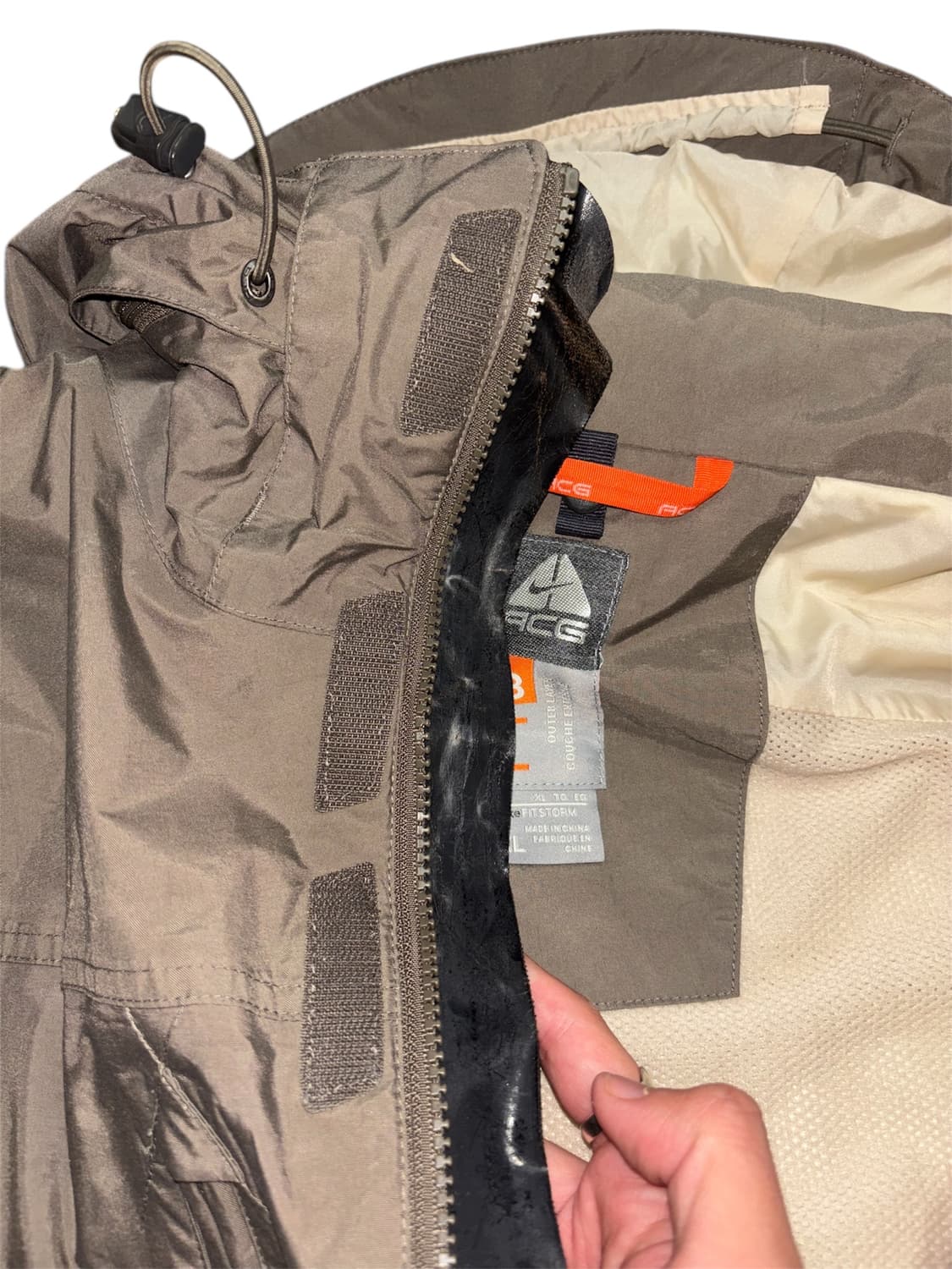 빈티지 나이키 카키 acg 자켓  상품이미지9