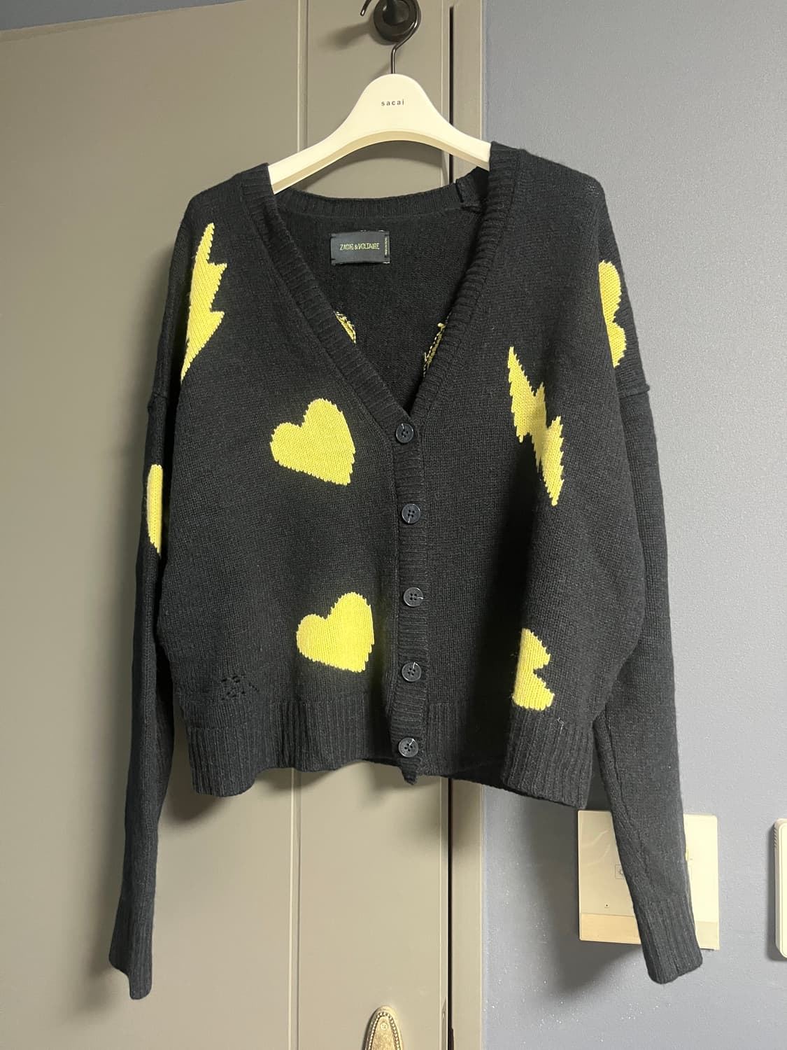 쟈딕앤볼테르 캐시미어 가디건 상품이미지1