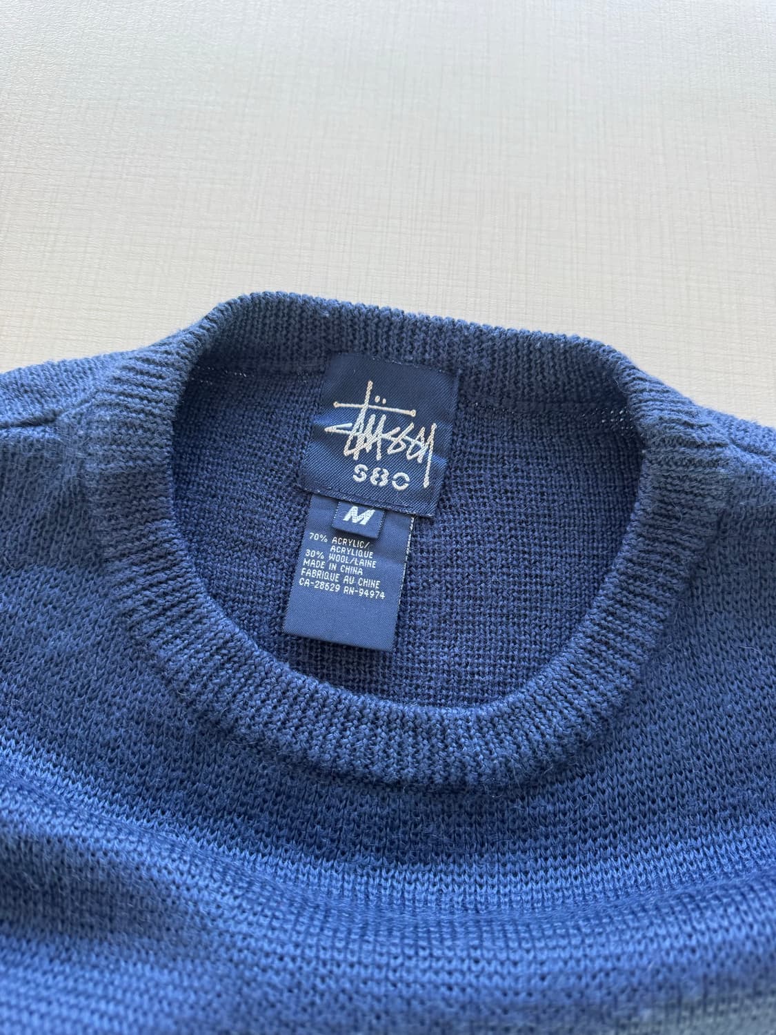 90s 스투시 니트 상품이미지5