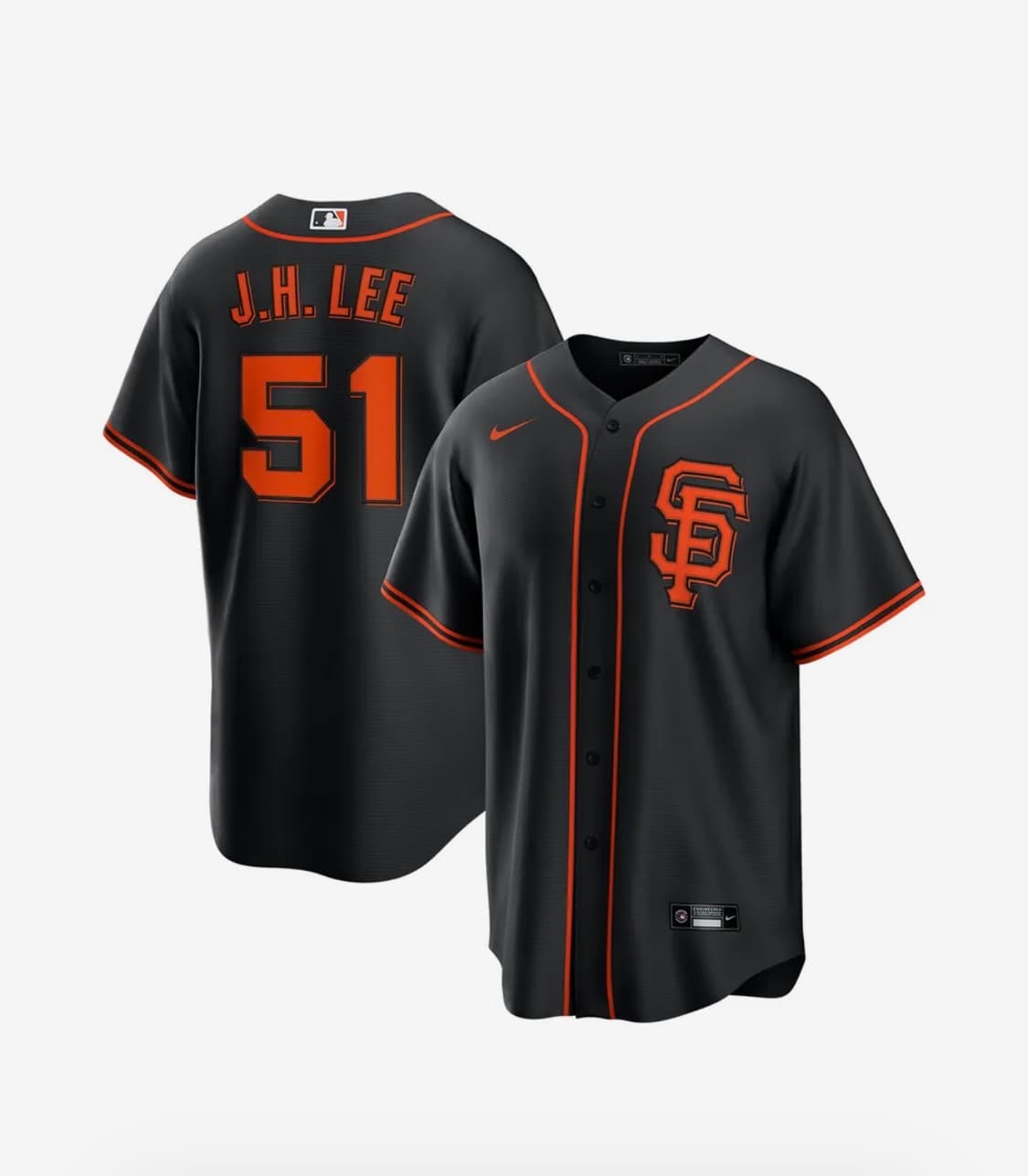 나이키 MLB 샌프란시스코 자이언츠 이정후 얼트 레플리카 저지 져지 상품이미지1