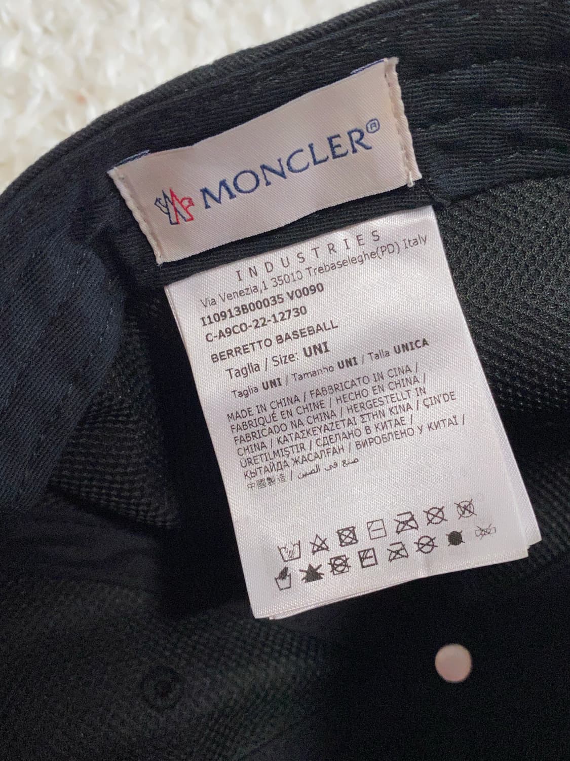  몽클레어 볼캡 상품이미지3