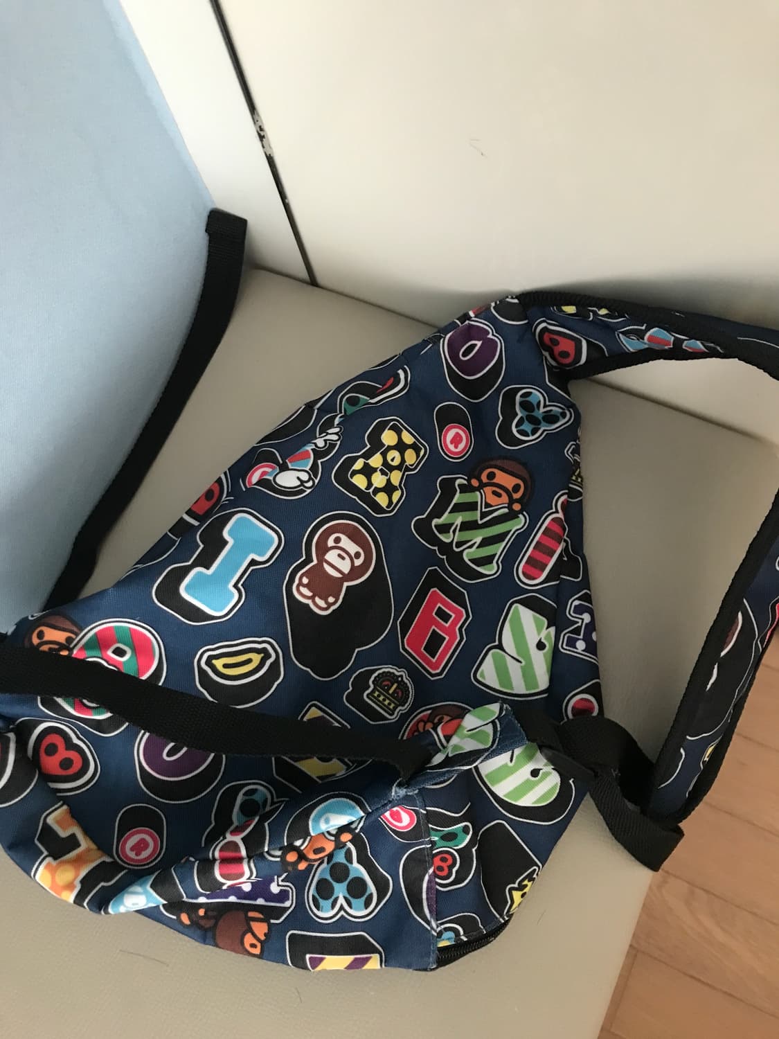 베이프 슬링백 크로스백 블루 베이비 마일로 상품이미지3