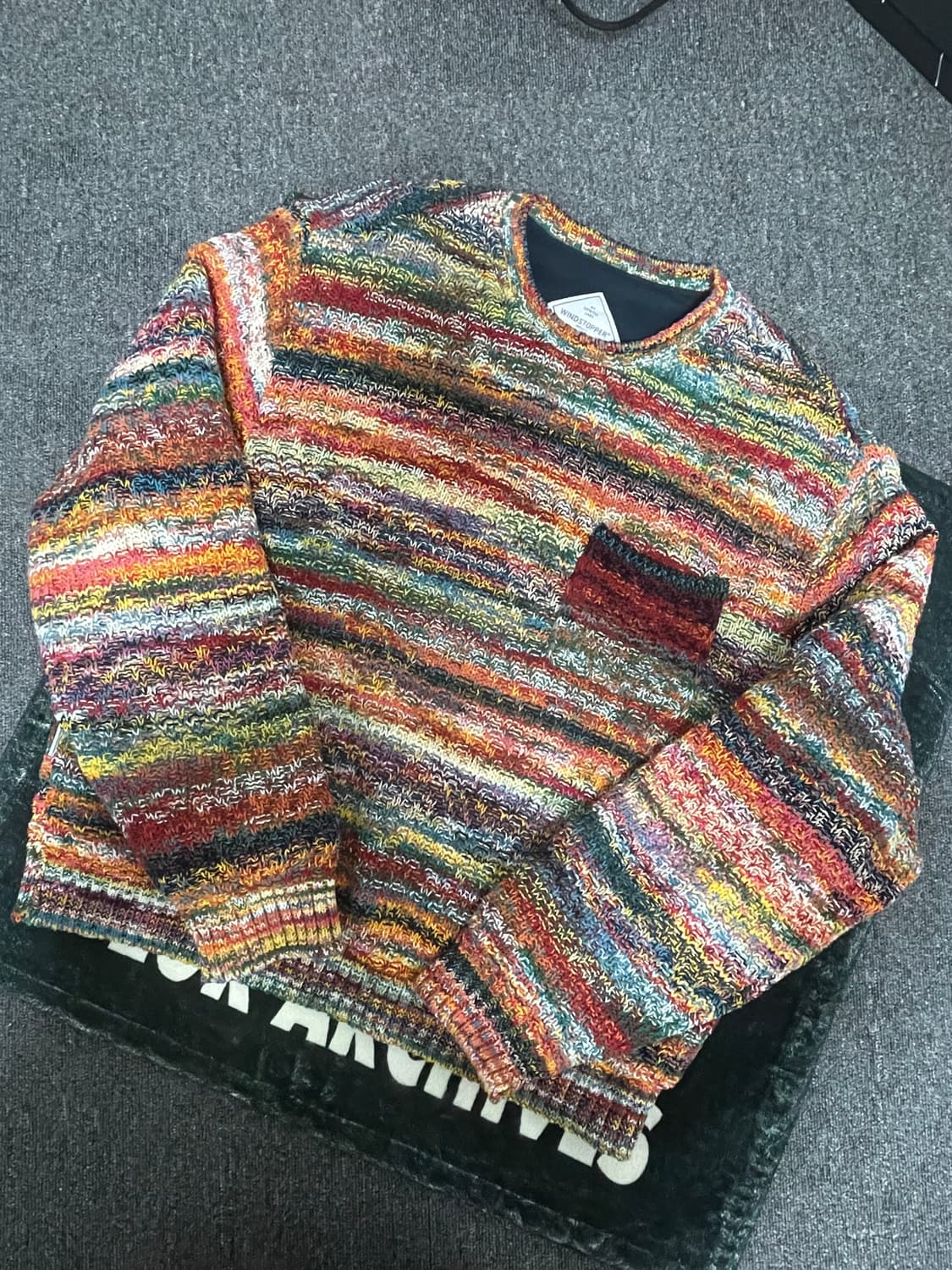 [L] 디스이즈네버댓 X 고어텍스 리버시블 니트 네이비 상품이미지2