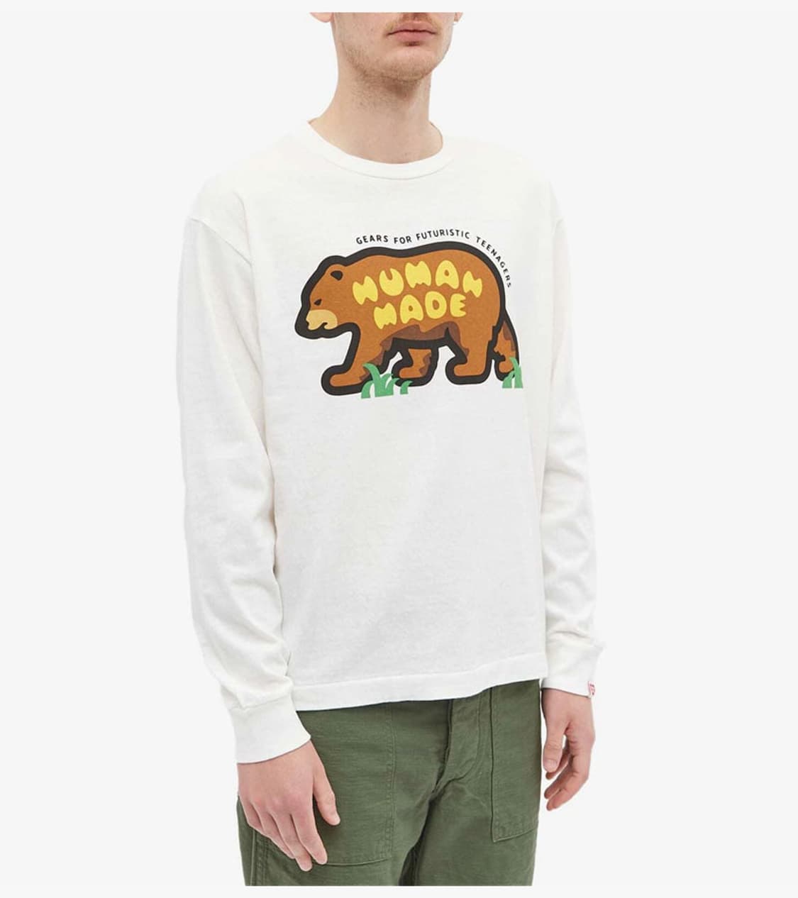 HUMAN MADE - BEAR GRAPHIC LONG SLEEVE 상품이미지2