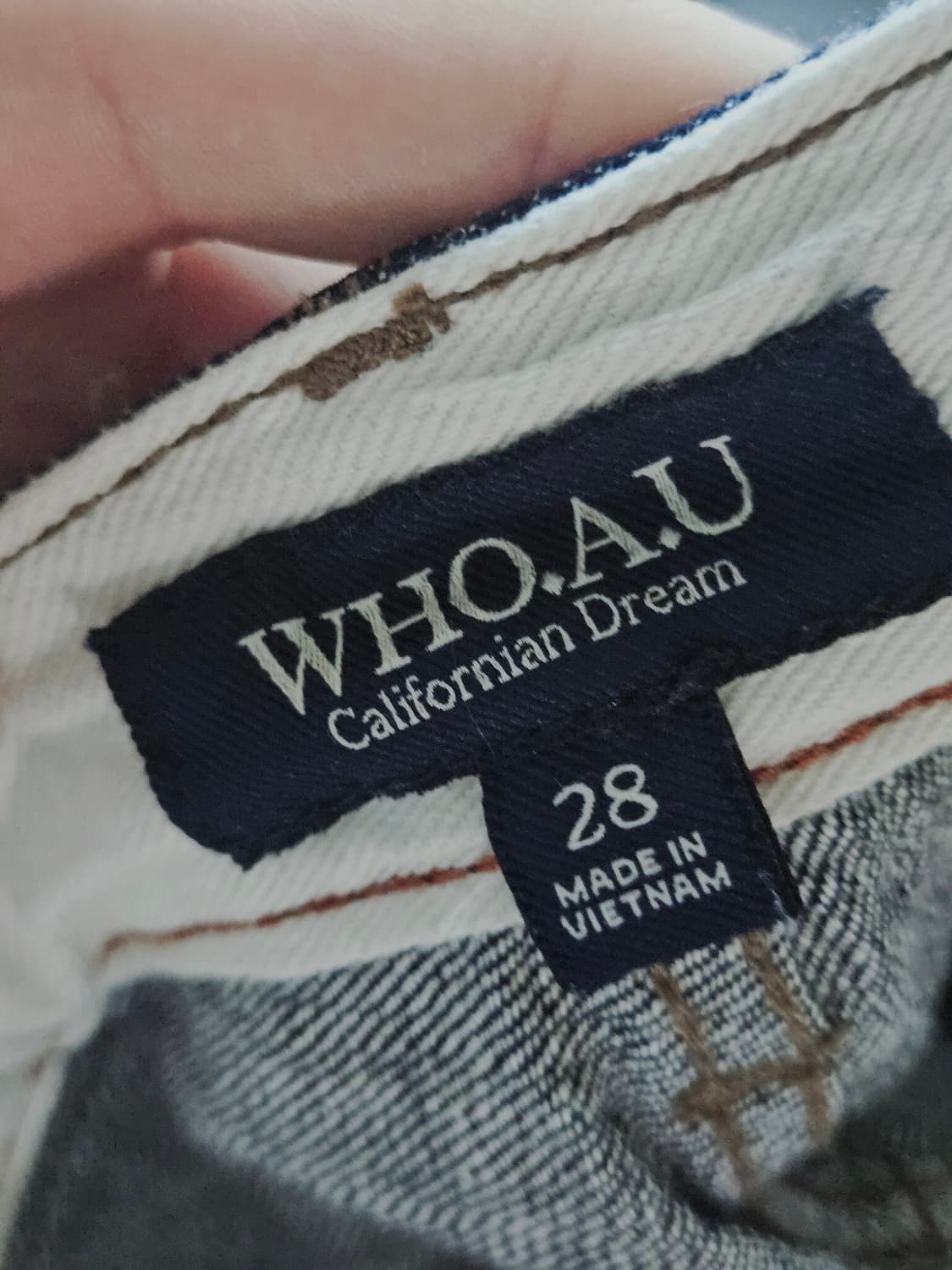 와이드 데님 / WHTJE4911M / (55)Indigo 상품이미지5