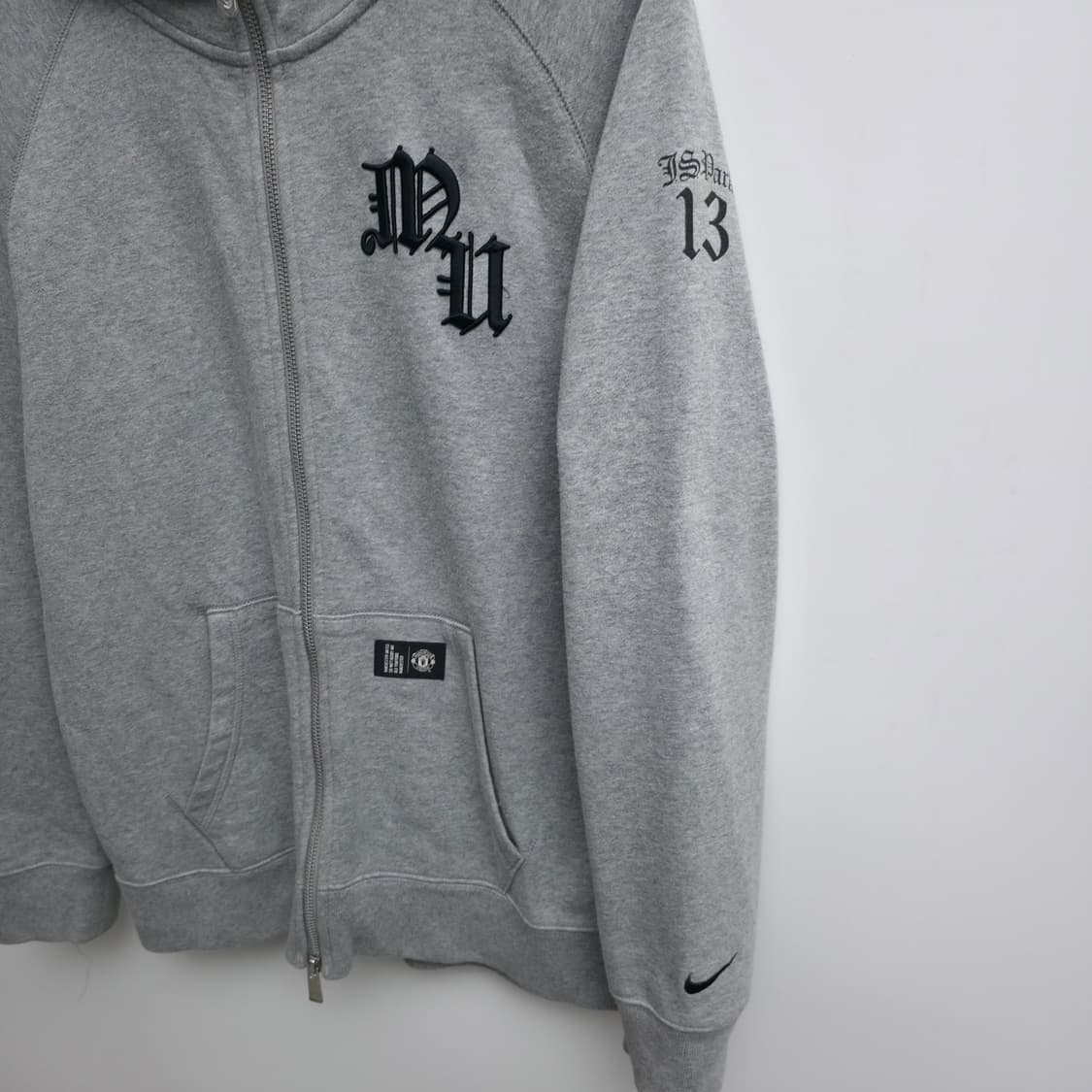 [XL] 나이키 맨체스터 유나이티드 그레이 후드집업 상품이미지4