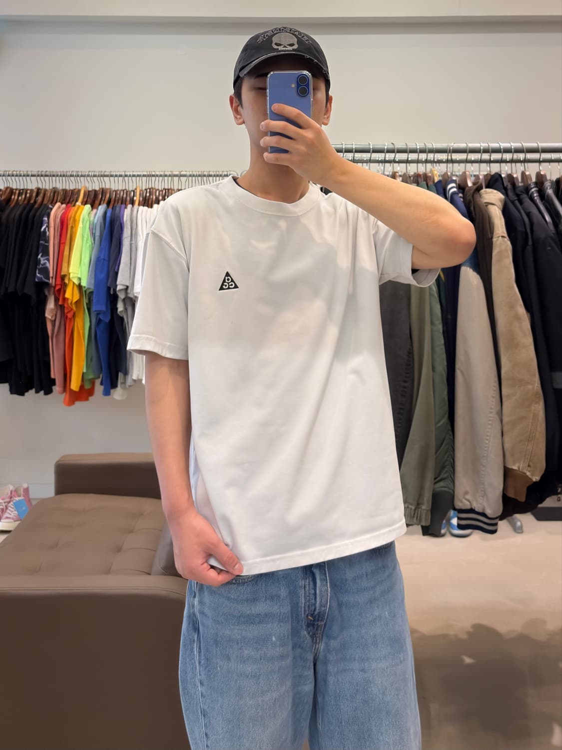 나이키 acg 로고 반팔 티셔츠 상품이미지8
