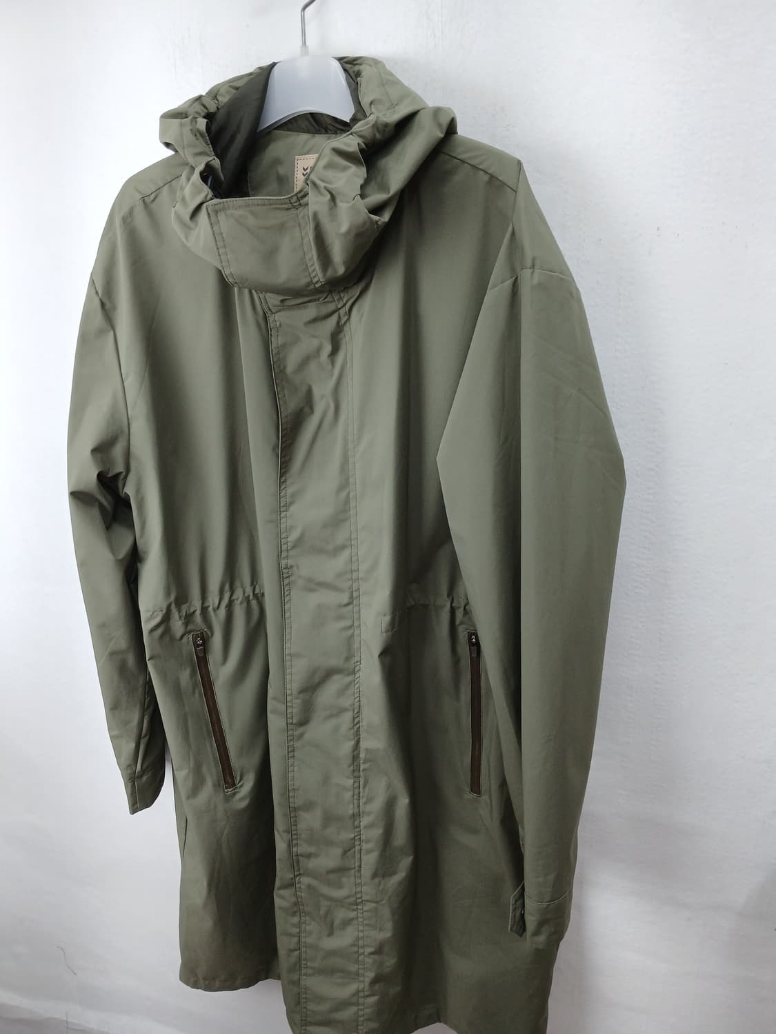 Hummel 후드 웨더 올리브기능성 코트 100 L 새제품급 상품이미지2
