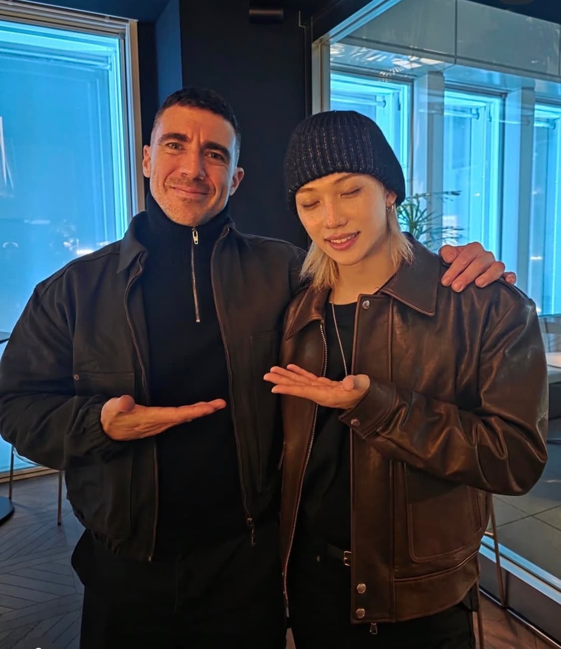 세비지 A2 레더 자켓 브라운 L 상품이미지8