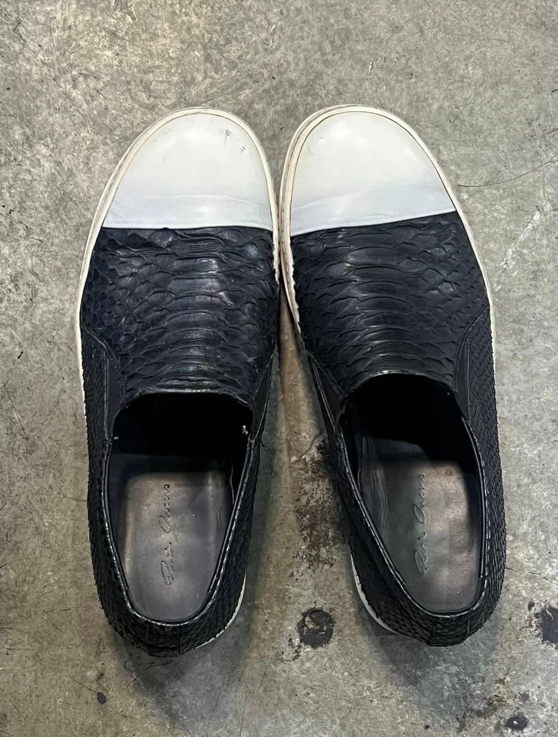 릭오웬스 파에톤 레더 슬립온 스니커즈 260 상품이미지1