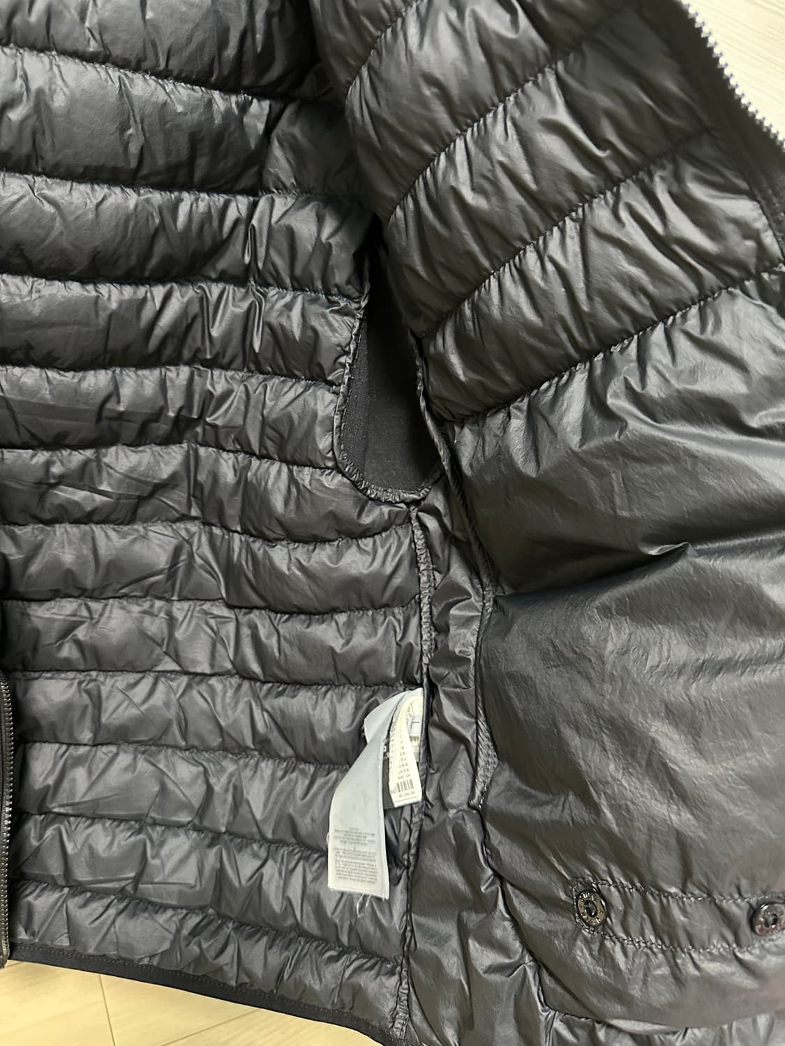 스톤아일랜드 마이크로얀 후드경량패딩 상품이미지7