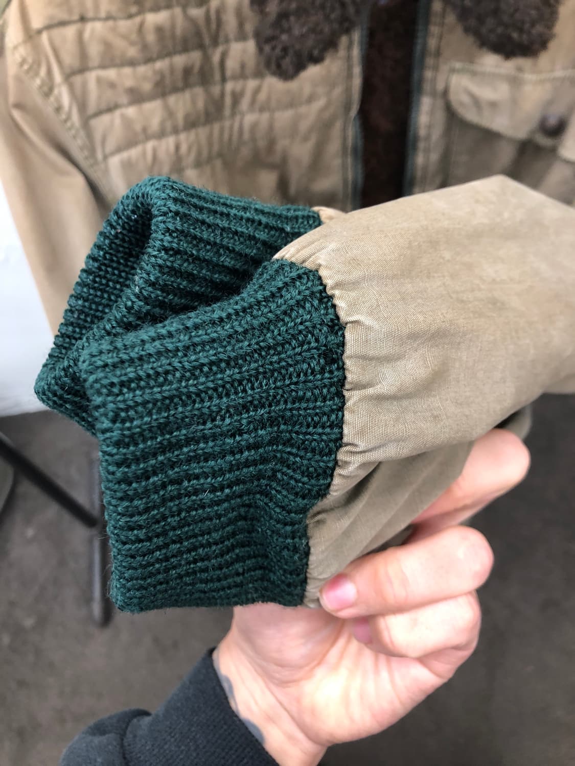 80s 미공군 플라이트 시어링 자켓 상품이미지8