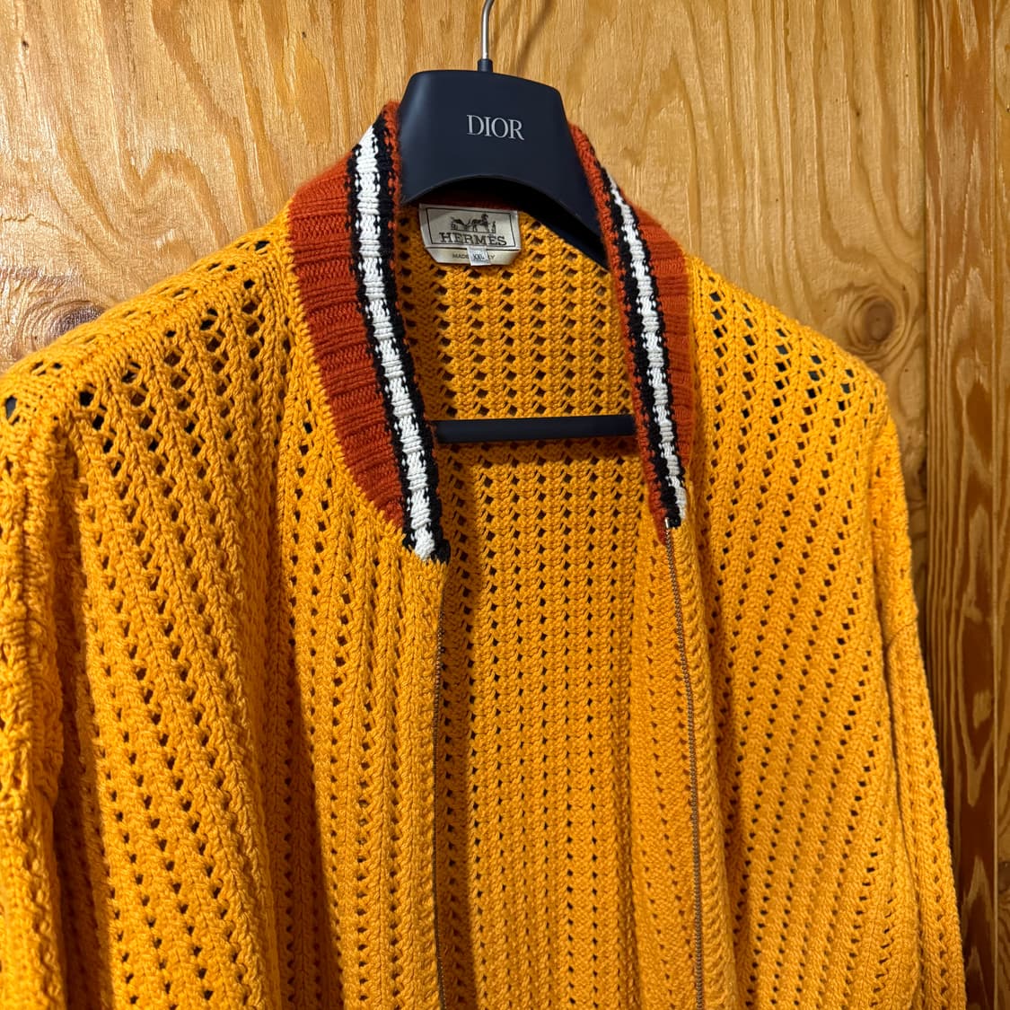 에르메스 캐시미어 혼합 집업 가디건 자켓  상품이미지4