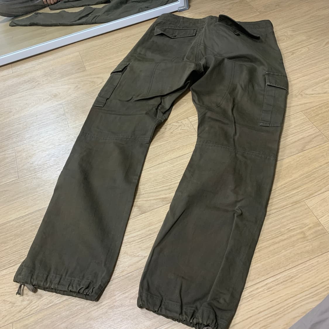 30)United Arrows 유나이티드 애로우즈 블루라벨 면 카고 팬츠 상품이미지2