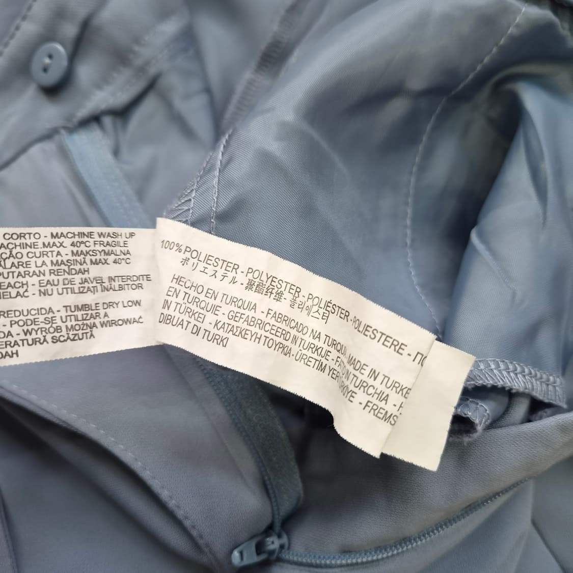 M) ZARA 자라 하이웨스트 벨티드 팬츠 바지 상품이미지8