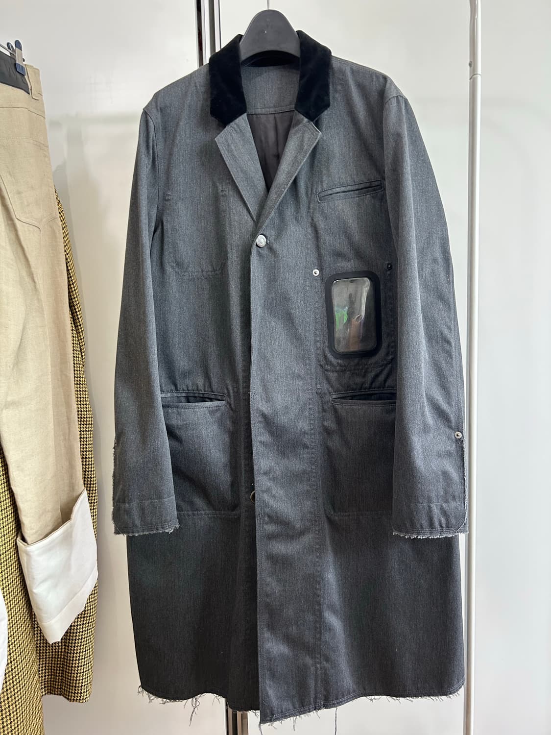 언더커버 디스트로이드 몰스킨 코트 상품이미지2