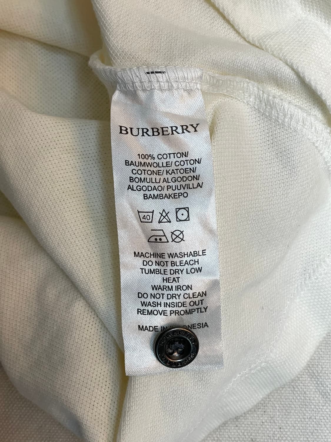 버버리 카라 반팔티 상품이미지6