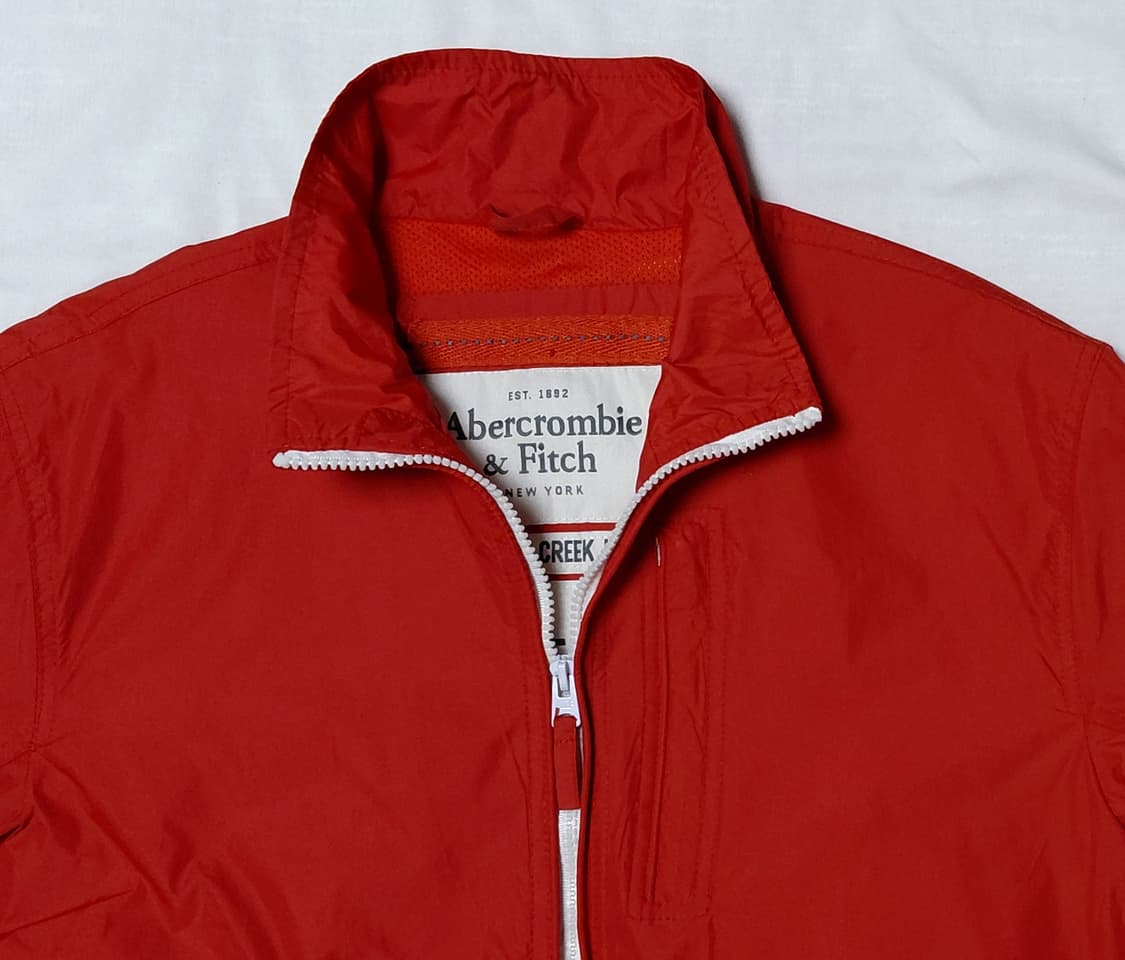 [L] 아베크롬비 & 피치 빈티지 패치 윈드브레이커 (레드) 상품이미지2