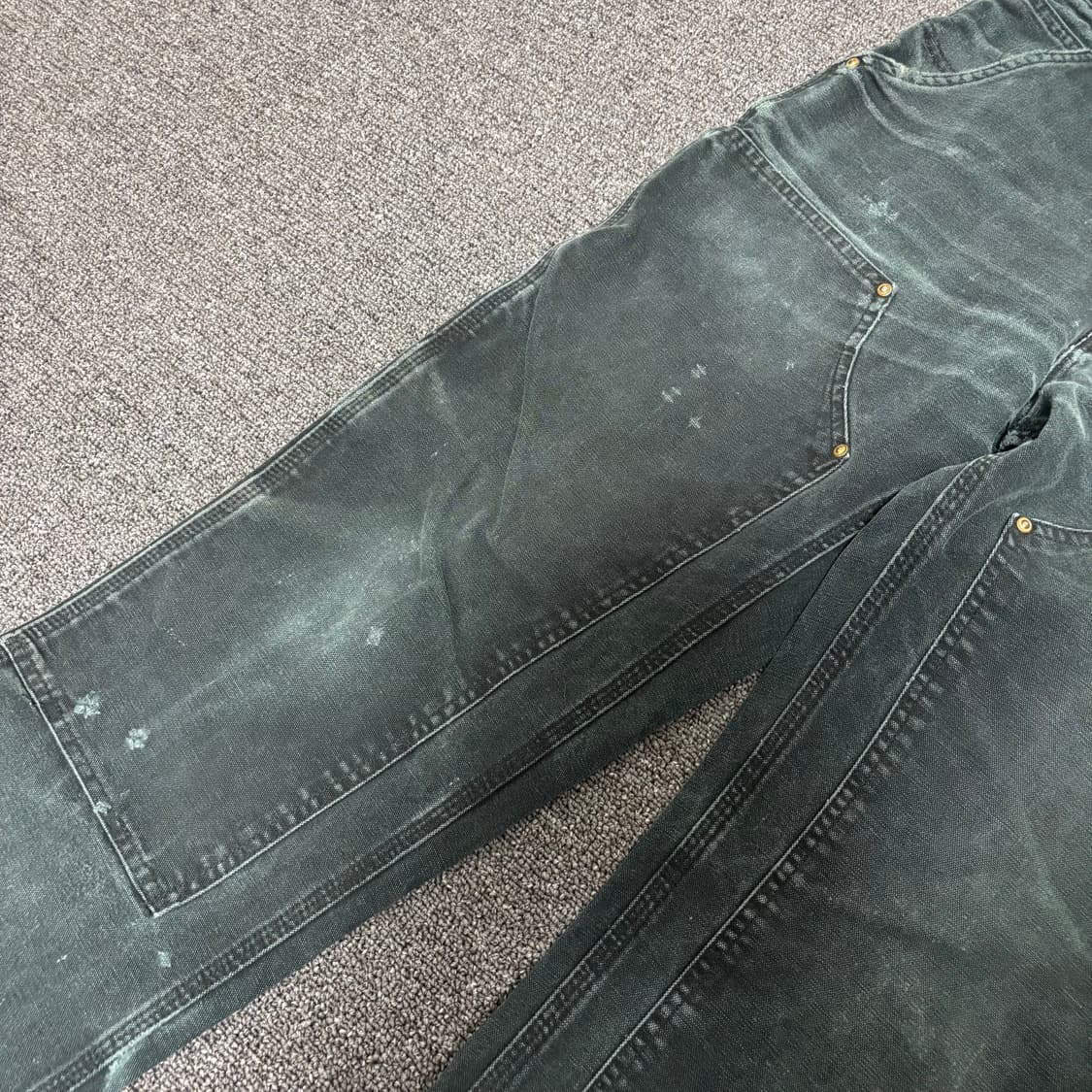 칼하트 b01 더블니 블랙 상품이미지4